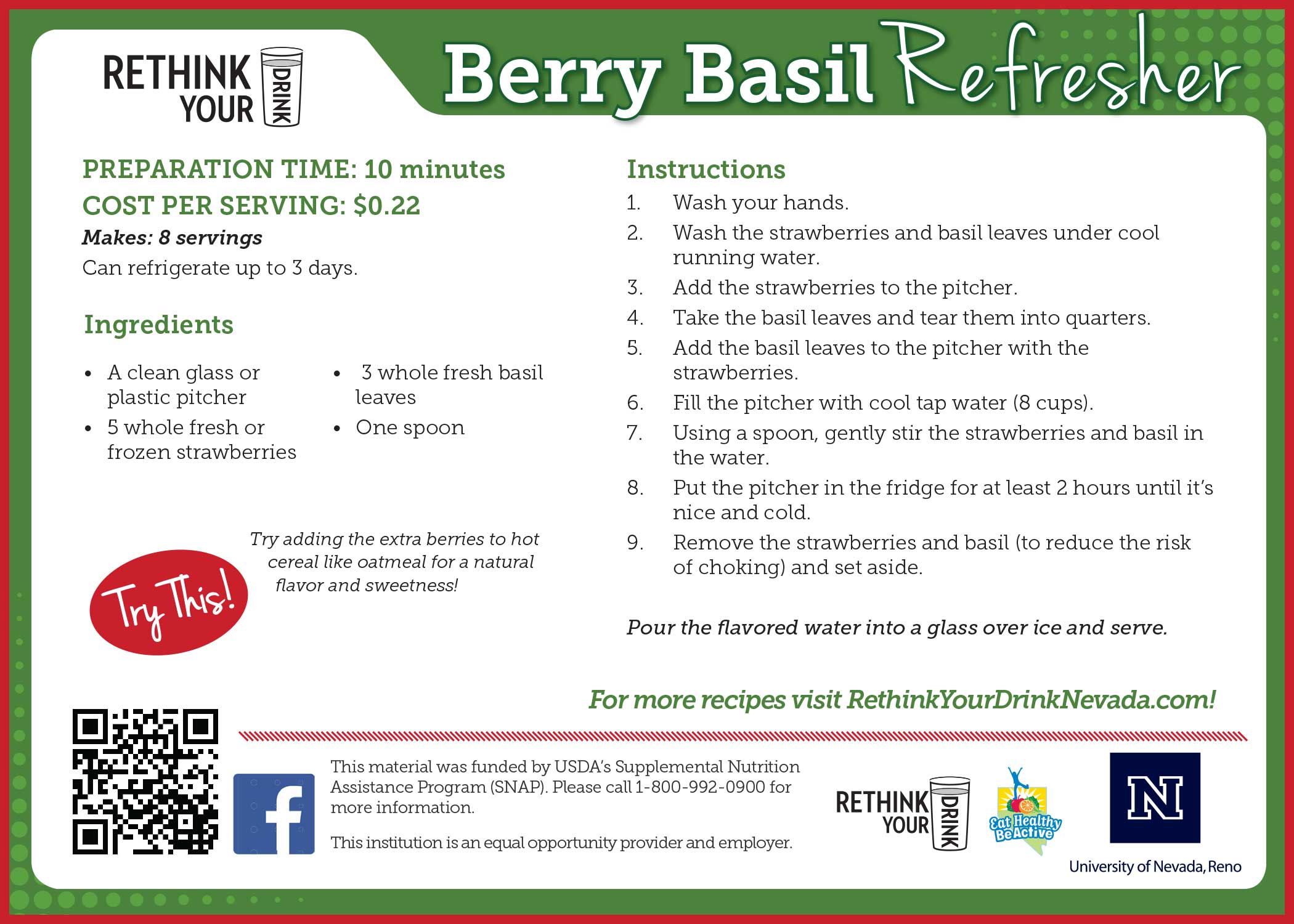 berry basil refresher